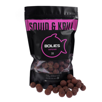 Бойл Варений 20мм Squid&Krill 900 г BB20-24-01 фото